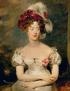 Portrait of Princess Caroline Ferdinande of Bourbon